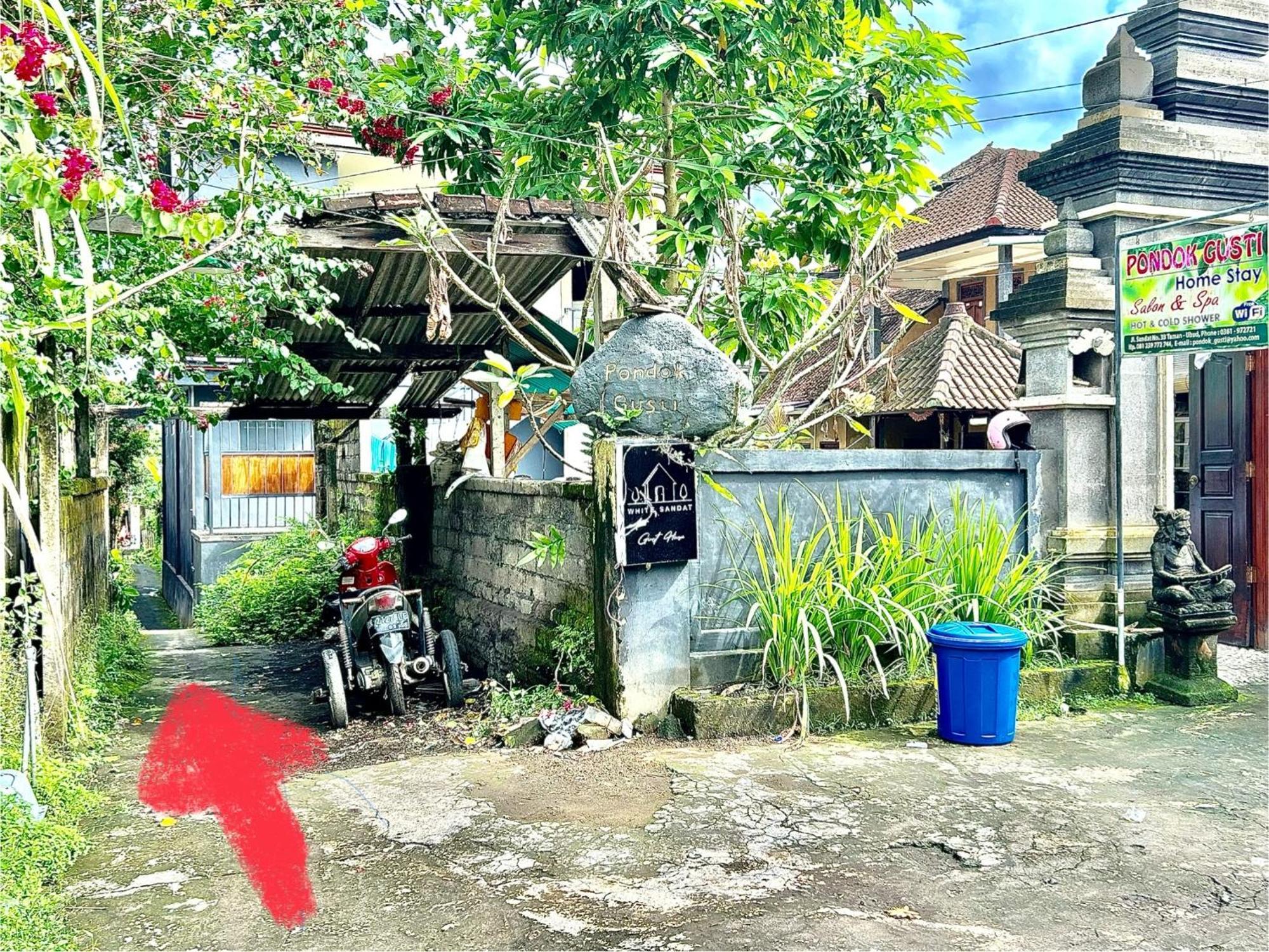 White Sandat Guest House Ubud Buitenkant foto